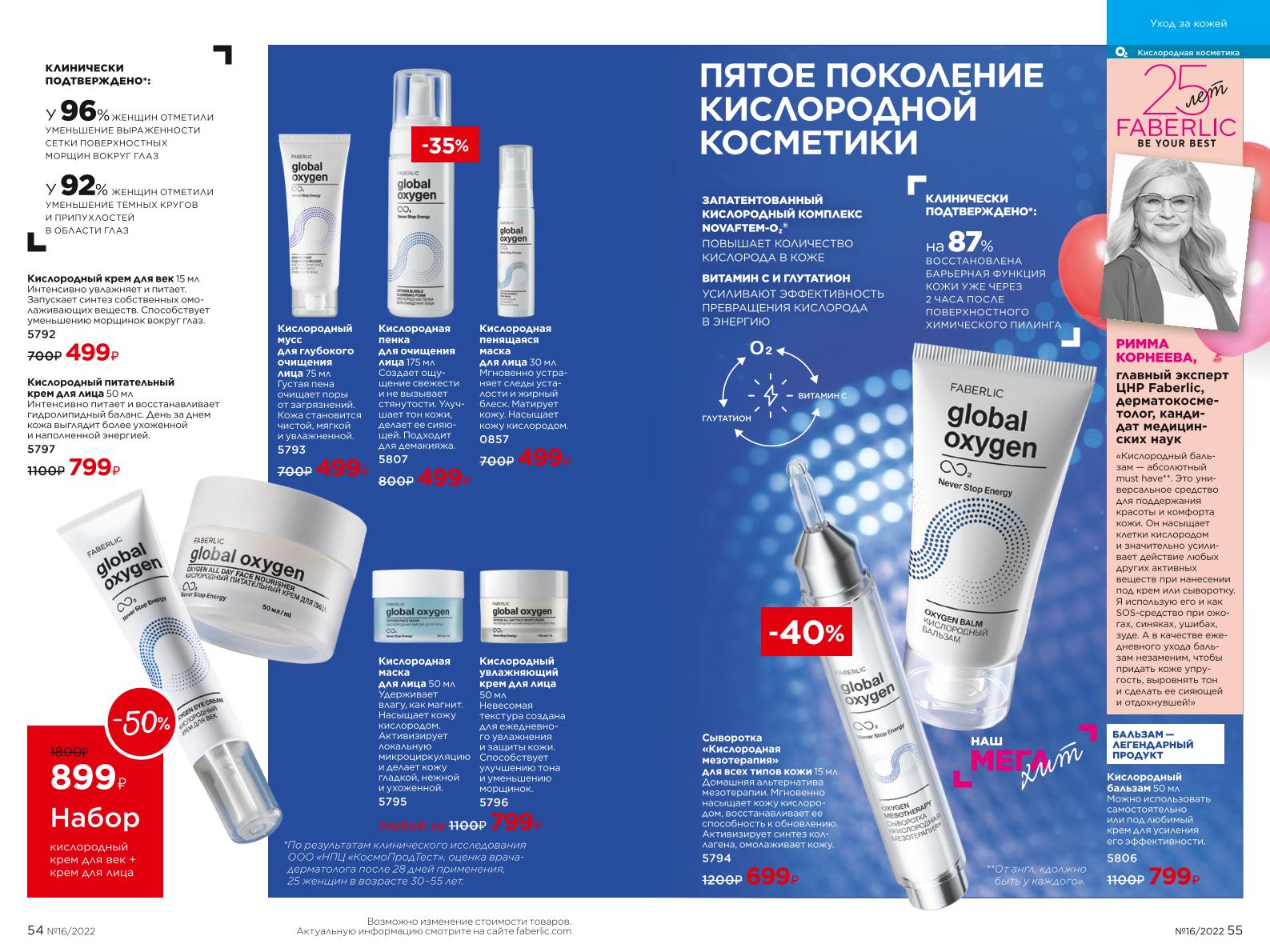 Действующий каталог продукции Фаберлик | Faberlic Россия 2022