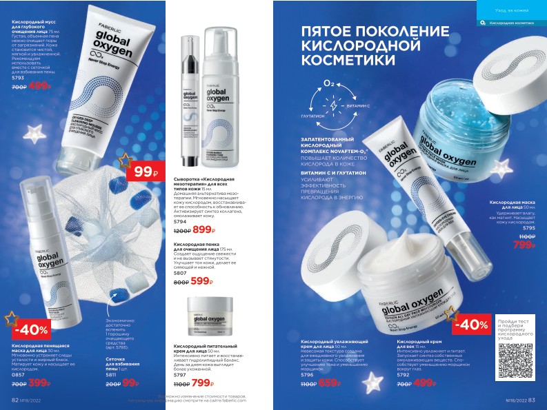 Действующий каталог продукции Фаберлик | Faberlic Россия 2022