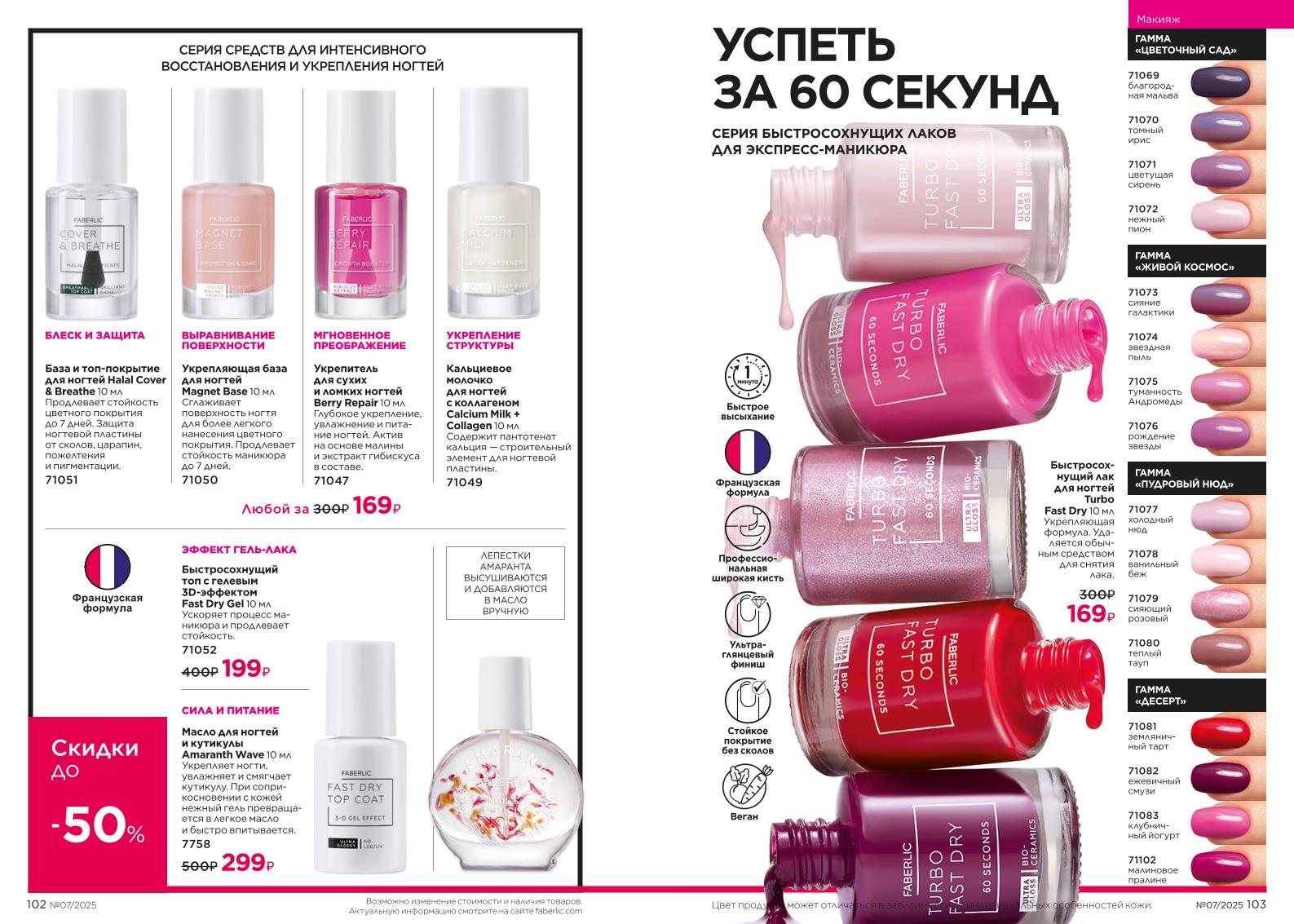 Действующий каталог продукции Фаберлик | Faberlic Россия 2025
