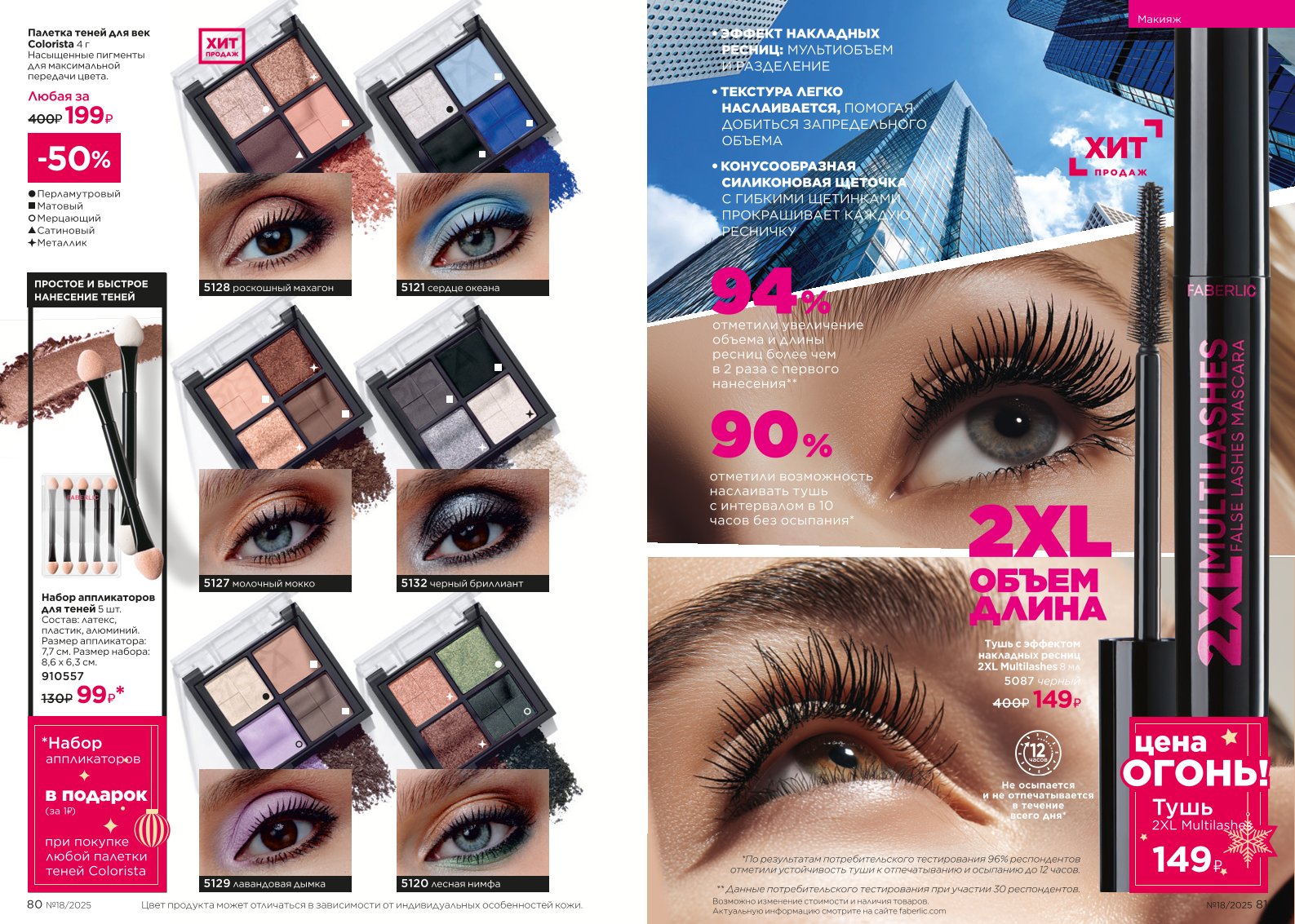 Действующий каталог продукции Фаберлик | Faberlic Россия 2025