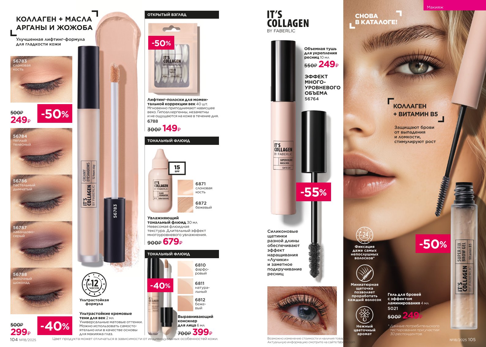 Действующий каталог продукции Фаберлик | Faberlic Россия 2025